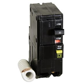 Square D by Schneider Electric Square D - QO230GFICP QO Circuit Breaker, 30-Amp, 120/240V, 2-Pole, GFCI, Plug-In Mount