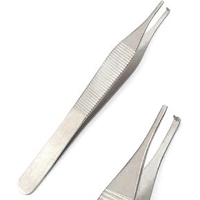 ADSON 12CM SERRATED TIP 1X2 RAT TOOTH KOCHER TWEEZER DRESSING FORCEP PLIER INSTRUMENTS