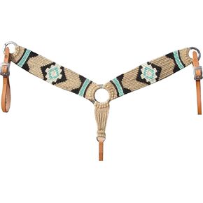 Cheval's Handmade Western Mohair Breast Collar for Horses, Horse Equestrian Breast Collars (MB-23 Full)