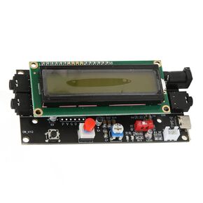 CW Decoder, LED Display PCB Fast Charging Morse Code Reader Easy to Operate Small Portable Morse Code Translator for Outdoors, Exercise, Morse Code Beacon