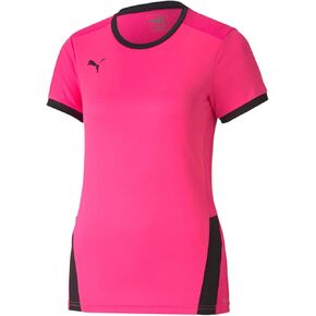Puma - Womens Teamgoal 23 Jersey W, Size: Small, Color: Fluo Pink/Puma Black