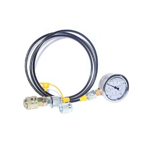 XZT 9000PSI Hydraulic Pressure Test Coupling Kit,Pressure Gauge for USA Brand Excavator Repair