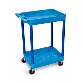 FSE Luxor 373-BUSTC11BU Tub Cart - Two Shelves