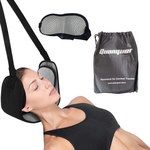 Neck Exercise Adjustment Door Hanging Cervical Traction Sling Household Neck Stretcher Reinforced Fixed Stretching Neck Sleeve in Saudi Arabia
