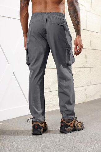 سراويل البضائع الرياضية للرجال سراويل Darwstring سريعة الجفاف ومقاومة للماء وتمتد للعمل سراويل السفر in Kuwait