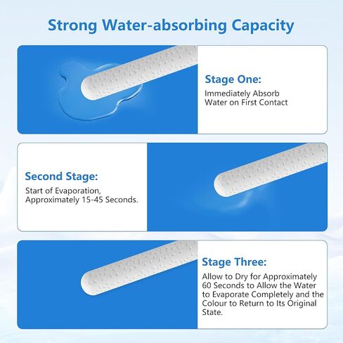 5 قطع من عصا تجفيف الدياتوم، قضيب تجفيف إزالة الروائح الكريهة، تحافظ على جفاف أعواد التجفيف المجففة القابلة لإعادة الاستخدام، عصا جافة محسنة بحجم أكبر، أعواد جافة بتصميم الحفرة السطحية للعبة ذات قدرة امتصاص أفضل in Kuwait