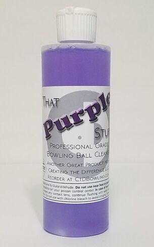 Creating the Difference That Purple Stuff Bowling Ball Cleaner | USBC Approved | Removes Dirt & Oil | Bowling Ball Cleaner | Bowling Supplies (8oz (Flip)) in Kuwait