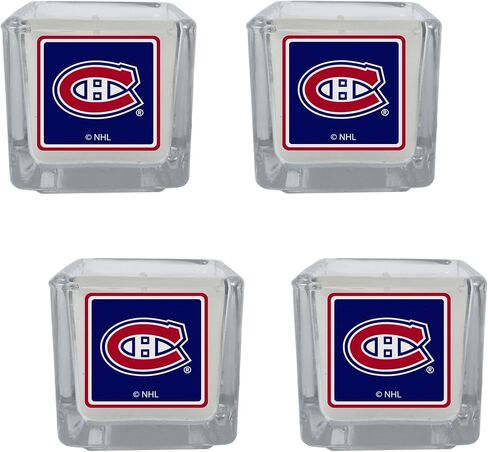 Siskiyou Sports NHL Montreal Canadiens Scented Candles, 4 pk One Size, Team Colors in Saudi Arabia