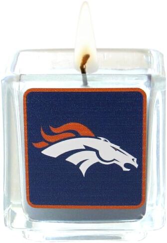 Siskiyou Sports NFL Denver Broncos Scented Candles, 4 pk One Size, Team Colors in Saudi Arabia