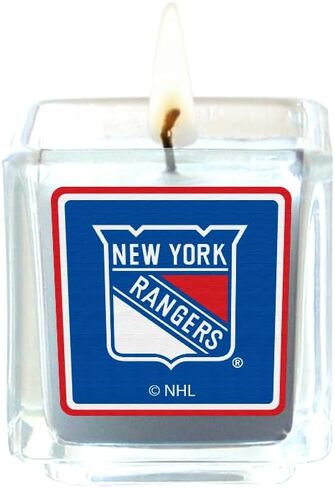 شموع معطرة من Siskiyou Sports NHL New York Rangers، 4 قطع مقاس واحد، ألوان الفريق in Saudi Arabia