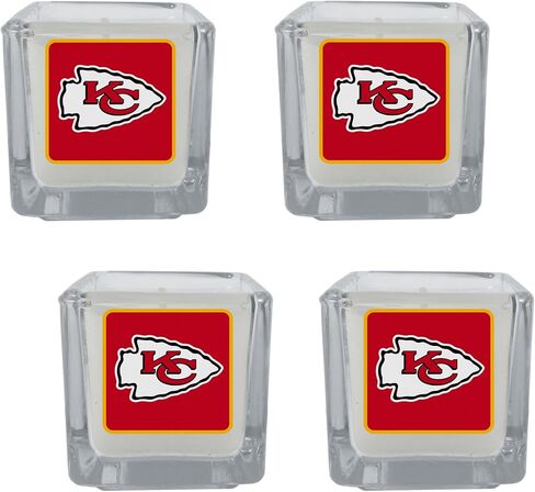 Siskiyou Sports NFL Kansas City Chiefs Scented Candles, 4 pk One Size, Team Colors in Saudi Arabia