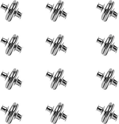 12pairs Curtain Magnets Closure,0.98" Double Sided Magnetic with Strong Heavy Magnets Curtain Magnets Clips,Curtain Weights Magnets with Back Tack-Prevent Light Leaking in Saudi Arabia