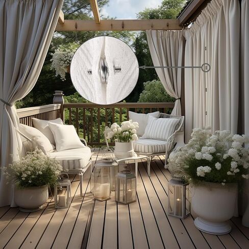 12 زوجًا من مغناطيسات الستارة، 0.98 بوصة مغناطيسية مزدوجة الجوانب مع مغناطيس قوي ثقيل، مشابك مغناطيس للستائر، مغناطيسات أوزان الستارة مع دعامة خلفية لمنع تسرب الضوء in Kuwait