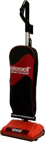 BISSELL BigGreen Commercial BGU7500RED Lightweight Upright,10.5" x 13.25" x 47.5", Black/Red in Saudi Arabia
