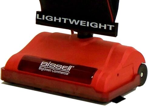 BISSELL BigGreen Commercial BGU7500RED Lightweight Upright,10.5" x 13.25" x 47.5", Black/Red in Saudi Arabia