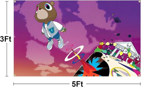 otipie كاني نسيج ألبوم الموسيقى غطاء نسيج 3x5 أقدام لغرفة رجل الكهف جدار ديكور كلية غرفة النوم الديكور، في الهواء الطلق، الأطراف، المنزل، غرفة نوم، الديكور الداخلي in Kuwait