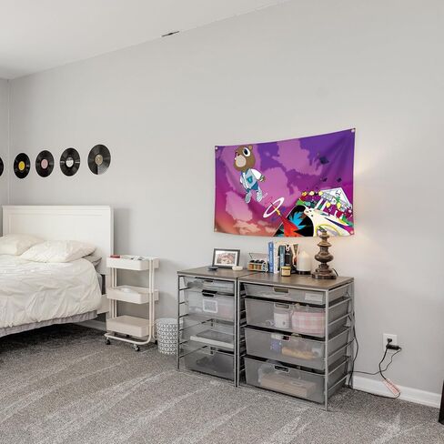 otipie كاني نسيج ألبوم الموسيقى غطاء نسيج 3x5 أقدام لغرفة رجل الكهف جدار ديكور كلية غرفة النوم الديكور، في الهواء الطلق، الأطراف، المنزل، غرفة نوم، الديكور الداخلي in Kuwait