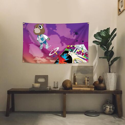 otipie كاني نسيج ألبوم الموسيقى غطاء نسيج 3x5 أقدام لغرفة رجل الكهف جدار ديكور كلية غرفة النوم الديكور، في الهواء الطلق، الأطراف، المنزل، غرفة نوم، الديكور الداخلي in Kuwait