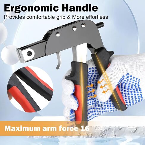 Hollow Wall Anchor Heavy Duty Wall Anchor Gun Metal Setting Tool for Drywall Plaster Walls Metal Cavity Anchor Plasterboard Fixing Screws Kit for Hollow Wall, 40pcs Molly Bolts in 4 Sizes in Saudi Arabia
