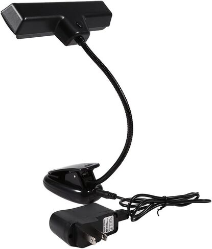 Clip on Light, Portable 10 LED Clip On Piano Light Music Stand Clamp Light Bedroom Desk Reading Lamp AC AC 110V ~220V 2# in Saudi Arabia