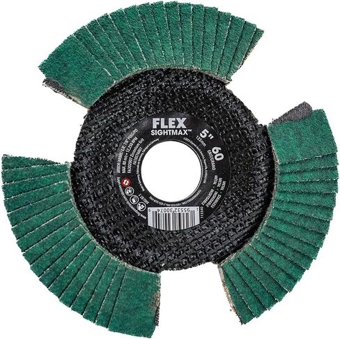 FLEX 4-1/2-inch 60 Grit SightMAX Flap Disc, Type 29 - FA302002 in Kuwait
