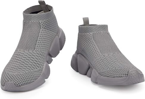 Casbeam Men's Running Knit Comfortable Lightweight Breathable Casual Sports Shoes Fashion Sneakers Slip-On Walking Shoes in Saudi Arabia