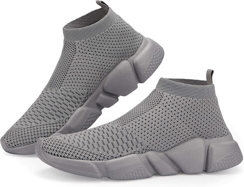 Casbeam Men's Running Knit Comfortable Lightweight Breathable Casual Sports Shoes Fashion Sneakers Slip-On Walking Shoes in Saudi Arabia