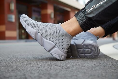 Casbeam Men's Running Knit Comfortable Lightweight Breathable Casual Sports Shoes Fashion Sneakers Slip-On Walking Shoes in Saudi Arabia