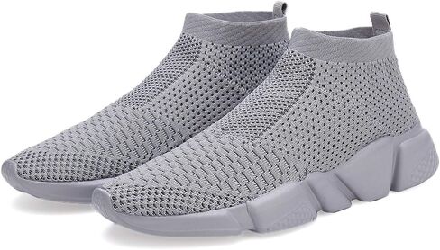 Casbeam Men's Running Knit Comfortable Lightweight Breathable Casual Sports Shoes Fashion Sneakers Slip-On Walking Shoes in Saudi Arabia