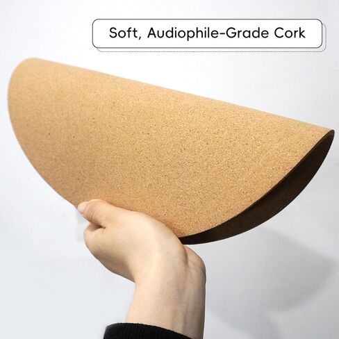 12 بوصة القرص الدوار طبق حصيرة الفلين مسجل فينيل Slipmat مكافحة ساكنة زلة حصيرة ل الفينيل LP DJ مشغل مسجل القرص الدوار in Kuwait