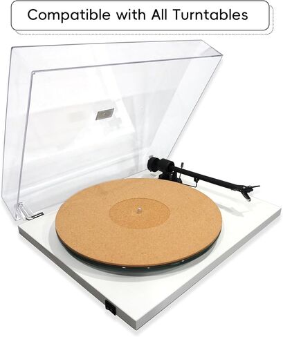 12 بوصة القرص الدوار طبق حصيرة الفلين مسجل فينيل Slipmat مكافحة ساكنة زلة حصيرة ل الفينيل LP DJ مشغل مسجل القرص الدوار in Kuwait