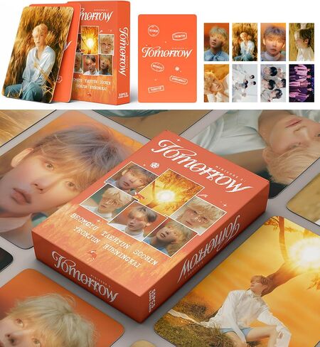Generic 55Pcs Photo card set For TXT- 6TH New Mini Album minisode 3 : TOMORROW Lomo Card Photocards Merchandise gift for Girls and Boys Collection Decorations in Saudi Arabia