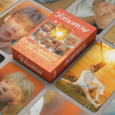 Generic 55Pcs Photo card set For TXT- 6TH New Mini Album minisode 3 : TOMORROW Lomo Card Photocards Merchandise gift for Girls and Boys Collection Decorations in Saudi Arabia