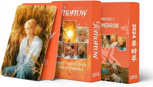 Generic 55Pcs Photo card set For TXT- 6TH New Mini Album minisode 3 : TOMORROW Lomo Card Photocards Merchandise gift for Girls and Boys Collection Decorations in Saudi Arabia