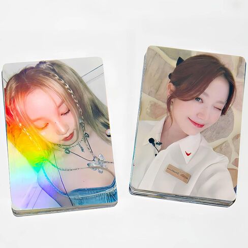 (ز) بطاقات الصور الليزرية I-DLE 50 قطعة GIDLE I FEEL Photocard KPOP (G) بطاقات I-DLE LOMO I FEEL Photocard هدية للابنة المعجبة (G) I-DLE Merch in Saudi Arabia