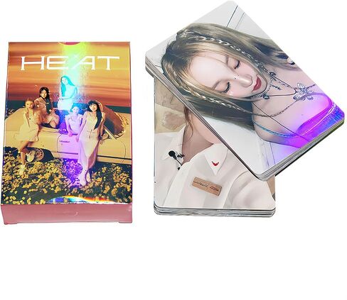 (ز) بطاقات الصور الليزرية I-DLE 50 قطعة GIDLE I FEEL Photocard KPOP (G) بطاقات I-DLE LOMO I FEEL Photocard هدية للابنة المعجبة (G) I-DLE Merch in Saudi Arabia