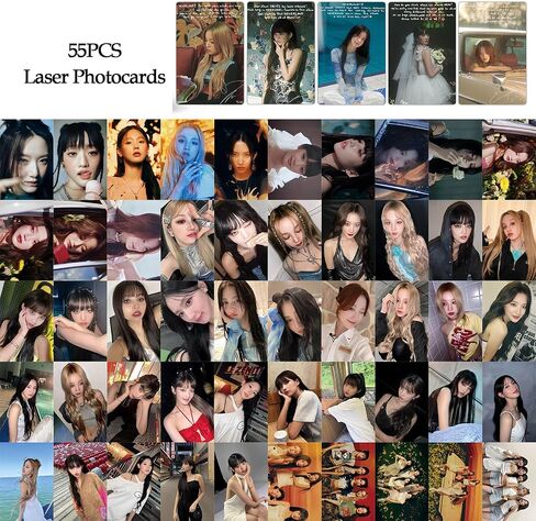 (ز) بطاقات الصور الليزرية I-DLE 50 قطعة GIDLE I FEEL Photocard KPOP (G) بطاقات I-DLE LOMO I FEEL Photocard هدية للابنة المعجبة (G) I-DLE Merch in Saudi Arabia