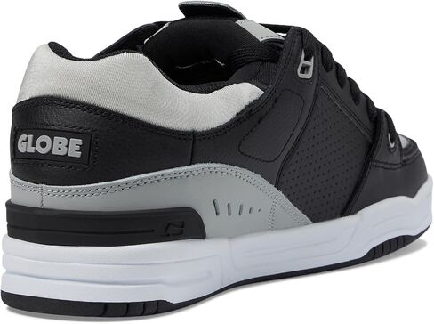 Globe Men's Fusion Skate Shoe, Black/Steel/White, 10 in Saudi Arabia
