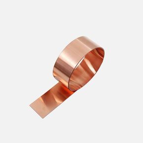 T2 Copper Foil roll, 1 Pieces Metal Material 99.9% Copper Strips Coil 0.4 x 20 x 1000mm, Thickness 0.4mm, Width*Length=20x1000mm for Metal DIY Craft (Multiple Sizes Optional)