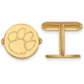 Clemson Cufflinks (Gold Plated)