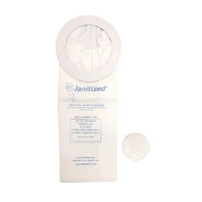 Janitized JAN-ADV6XP-2(10) Premium Replacement Commercial Vacuum Paper Bag for Advance Adgility 6XP Vacuum Cleaner, OEM#1471098500 (Case of 100)