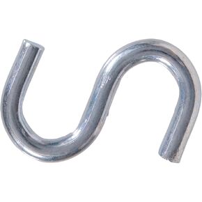 Hardware Essentials 851873 Zinc S-Hooks (1-1/2")