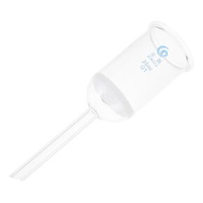 Mobestech Sand Core Funnel Glass Funnel Labs Funnel Glass 60ml Funnel Glass Labware Glass Buchner Funnel Experiment Funnel Glassware Funnel Acid Resistant G5 Filter High Borosilicate Glass