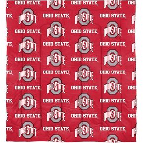 Northwest NCAA Ohio State Buckeyes Unisex-Adult Bed in a Bag Set, Full, Rotary