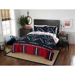 Northwest NFL Houston Texans Unisex-Adult Bed in a Bag Set, Full, Rotary Legacy