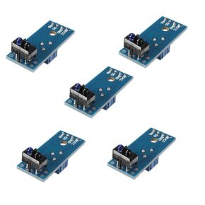 5 PCS TCRT5000 Infrared Reflective Sensor IR Photoelectric Switch Barrier Line Obstacle Avoidance Module Lines Follow Occupation Avoiding Module for Arduino
