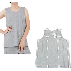 DEEYOTA One-Piece Postoperative Sleeveless Undershirt,Bedridden Patients Paste Sleeveless Shoulder,Paralyzed Elderly Care