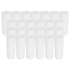 stonylab Cellulose Extraction Thimble, 34 mm O.D. Extraction Thimble with 100 mm Length and 2.5 mm Thick for Soxhlet Extraction Apparatus (Pack of 25)