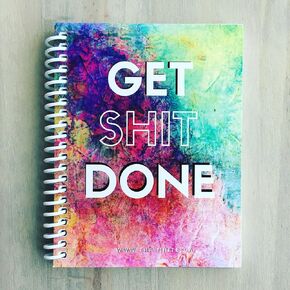 Compact Fitness Journal - GET SHIT DONE