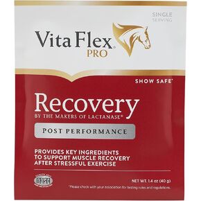12 Count, Lactanase Performance Supplement Packets for Horses, Supports Healthy Muscle Function